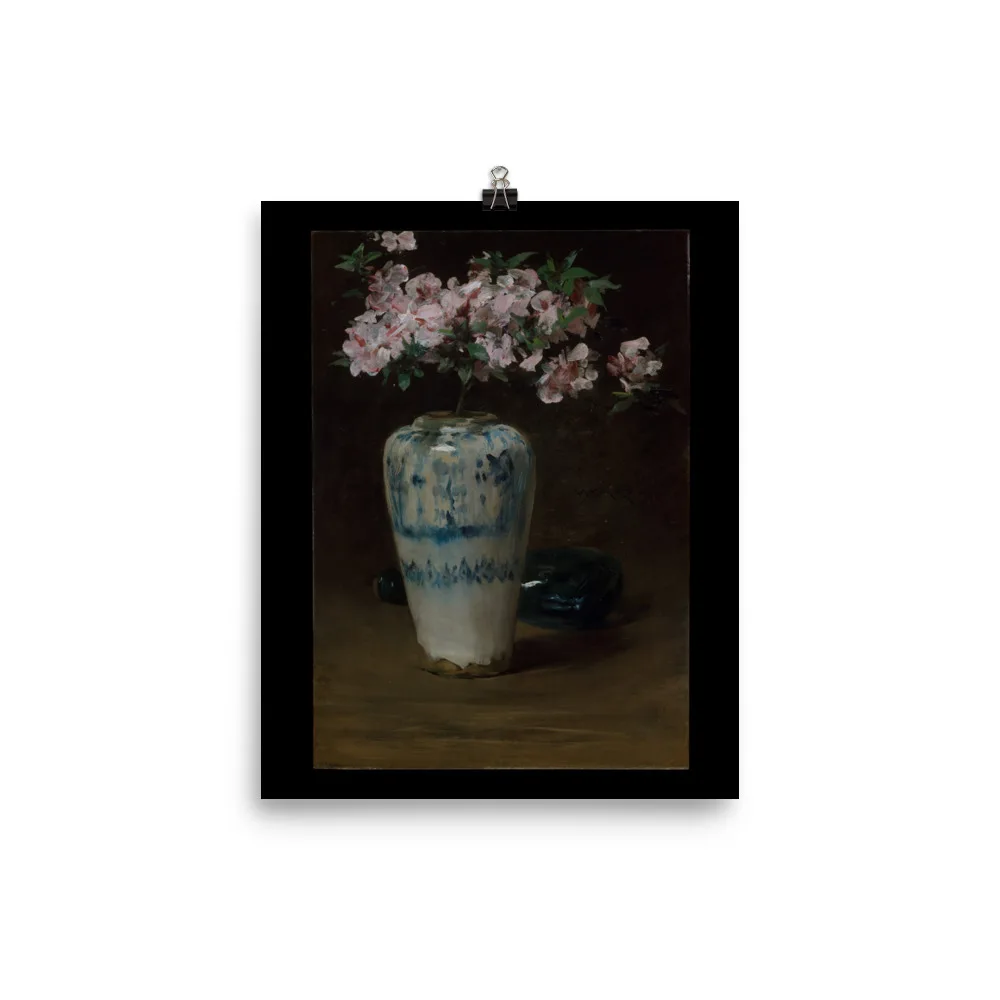 William Merritt Chase - Pink Azalea—Chinese Vase - Image 10