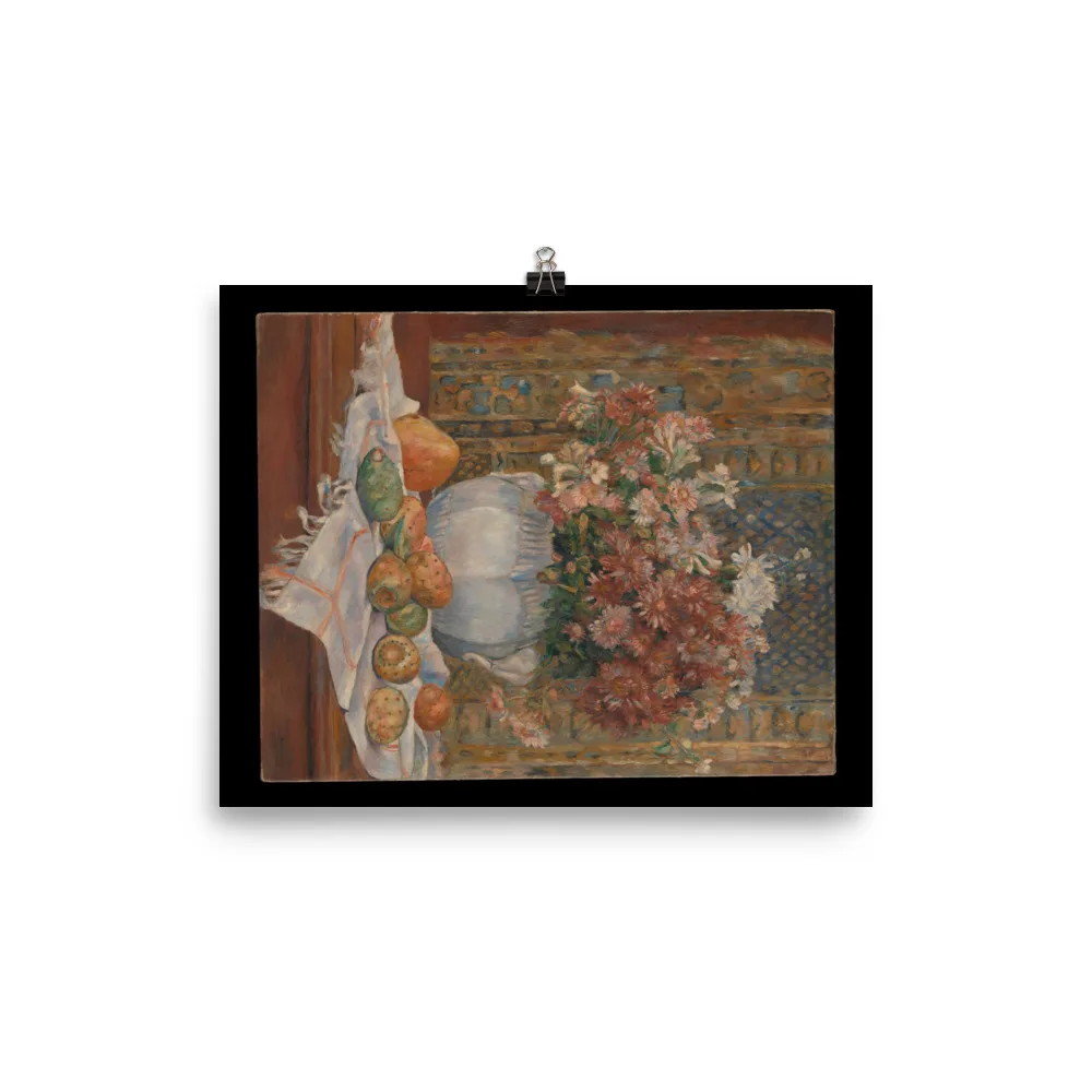 Auguste Renoir - Still Life with Flowers and Prickly Pears - Image 15