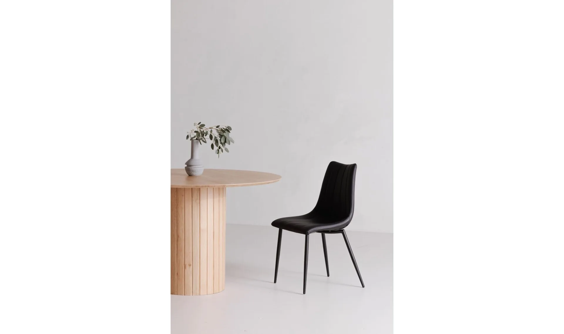 Alibi Dining Chair Matte Black - Set Of Two - Image 2