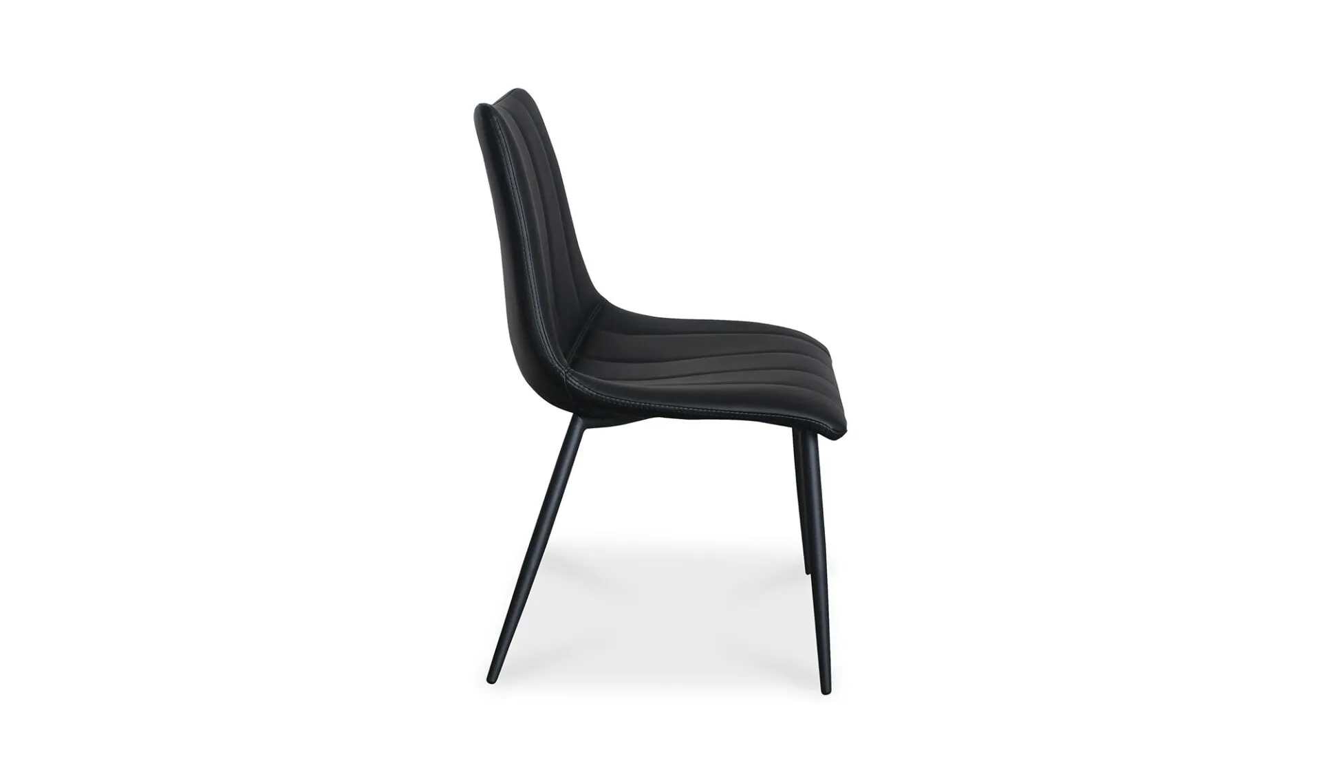 Alibi Dining Chair Matte Black - Set Of Two - Image 4