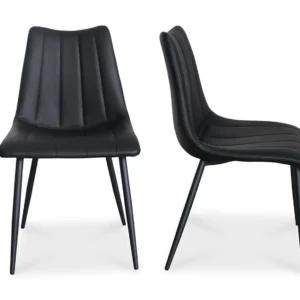 Alibi Dining Chair Matte Black - Set Of Two