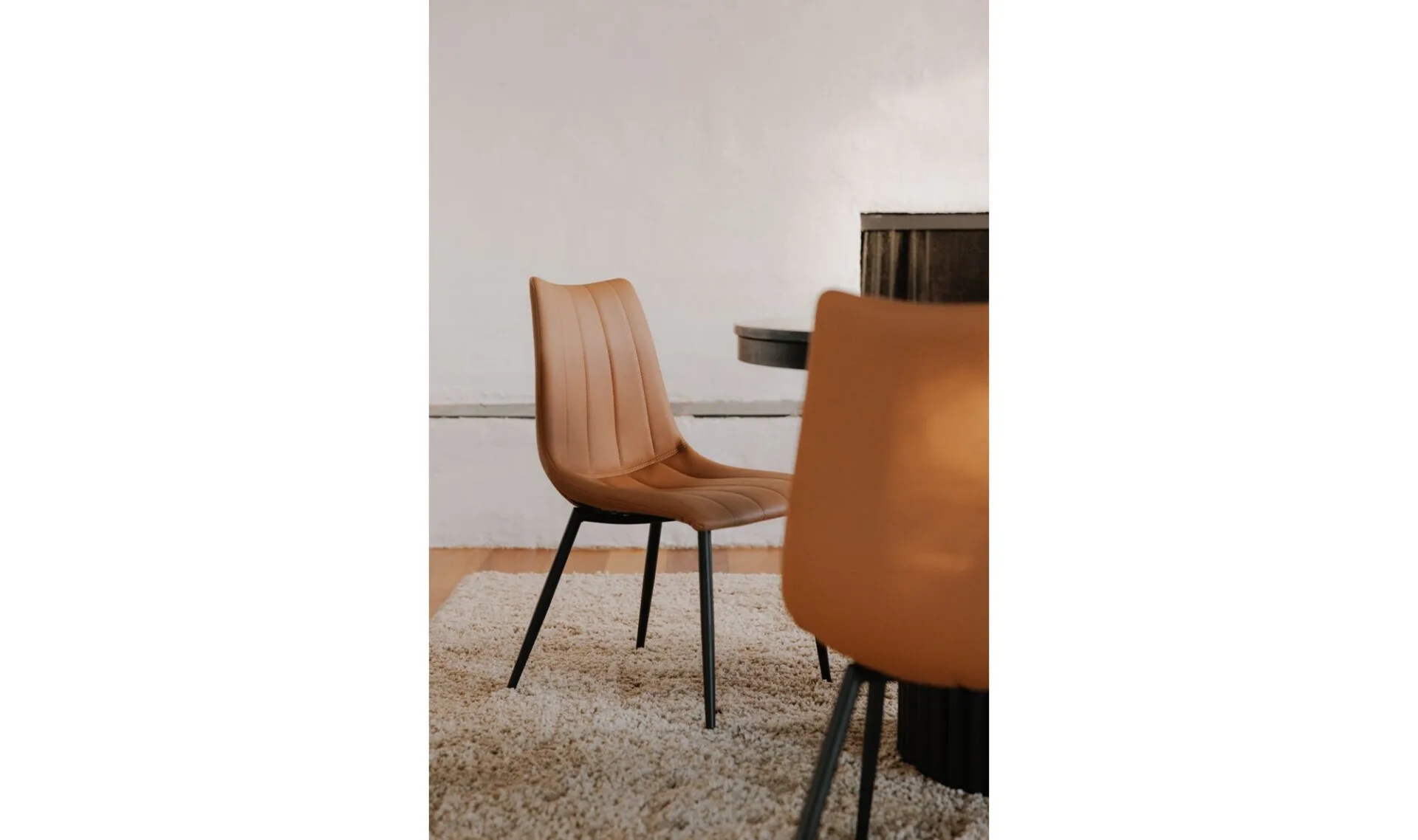 Alibi Dining Chair Tan - Set Of Two - Image 3