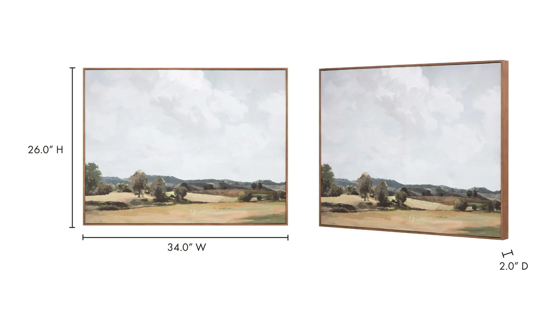 Vast Country Framed Painting - Image 6