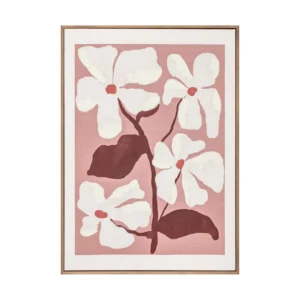 Blush Framed Painting