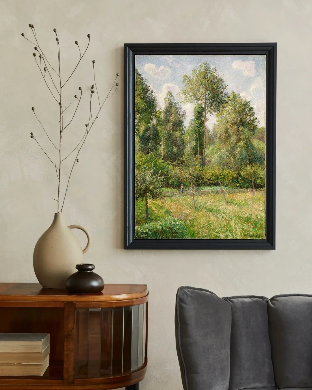 Camille Pissarro - Poplars, Eragny