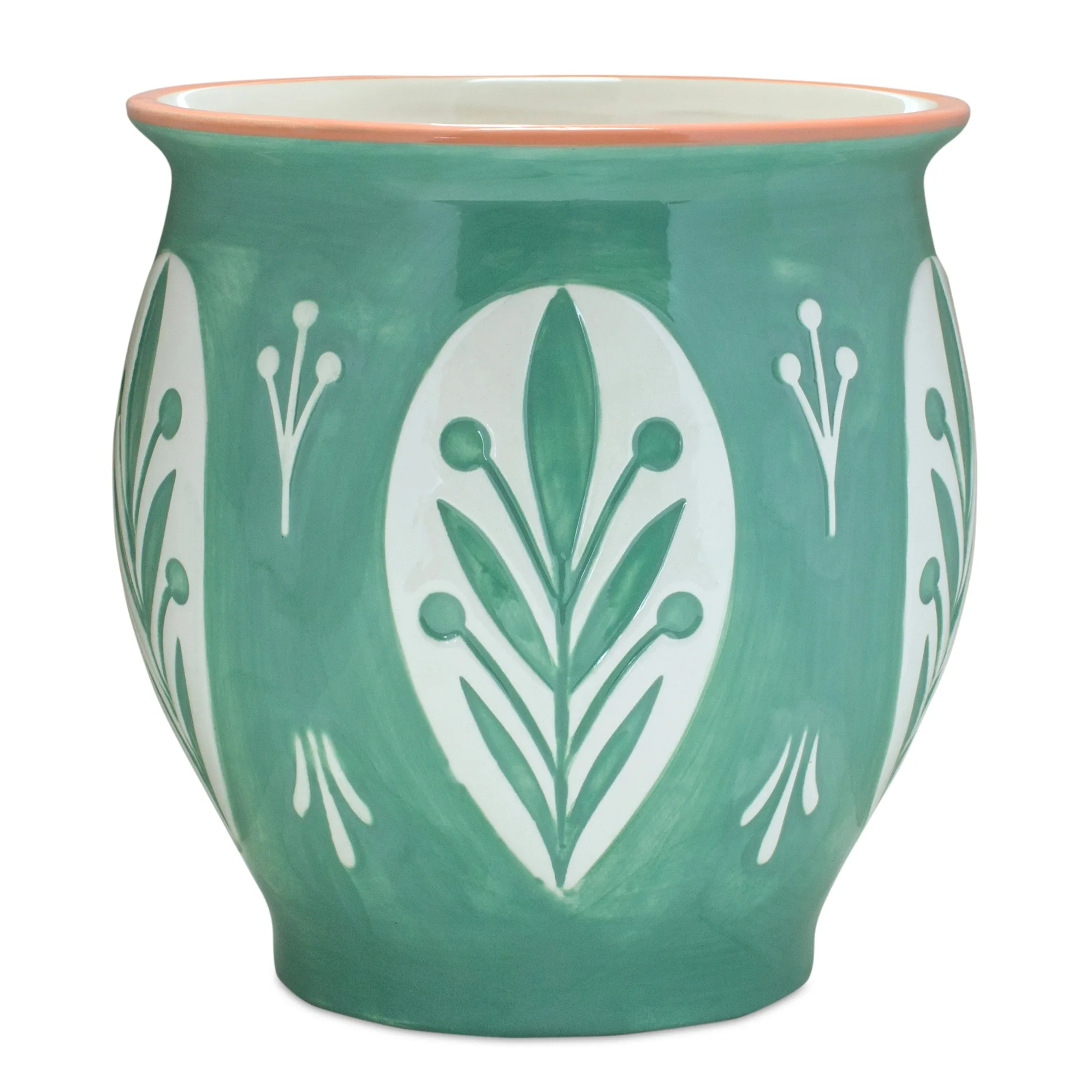 Decorative Ceramic Pot (Set of 2) - Image 2