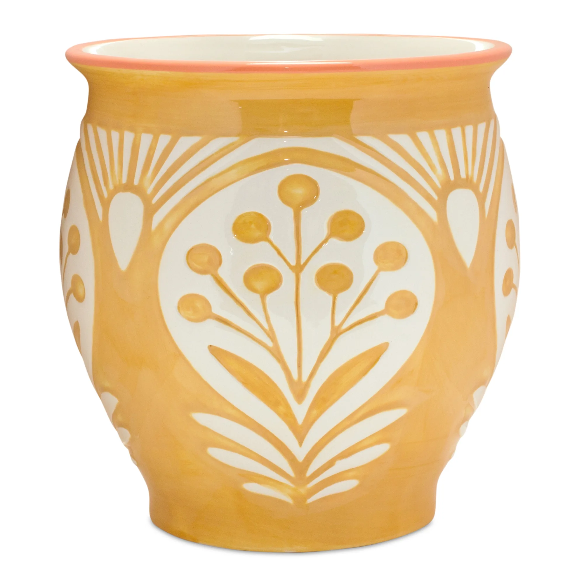 Decorative Ceramic Pot (Set of 2) - Image 3