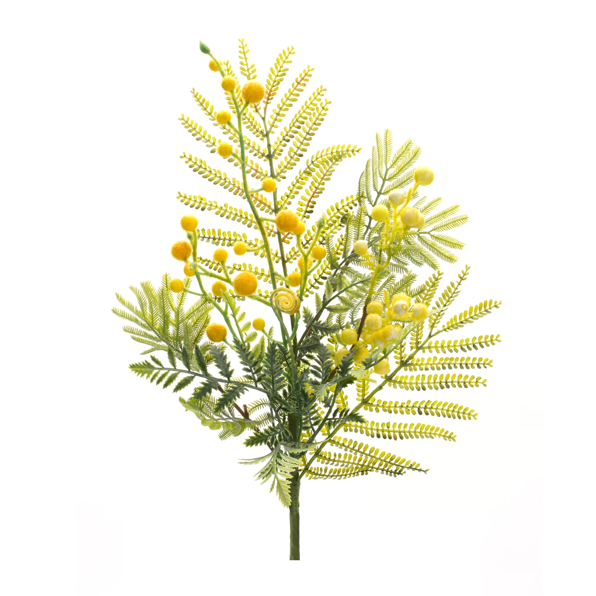 Mimosa Leaf Berry Spray (Set of 6) - Image 2