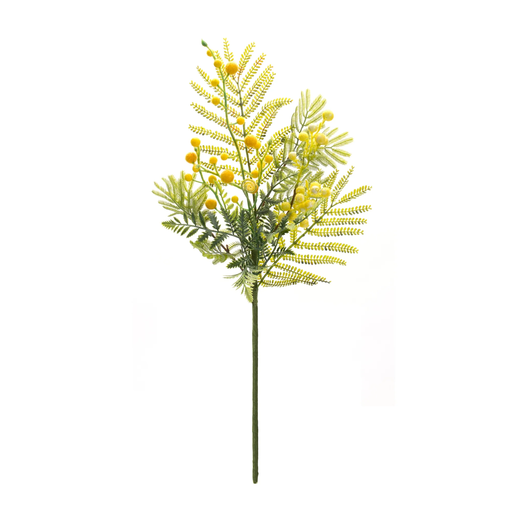 Mimosa Leaf Berry Spray (Set of 6) - Image 3