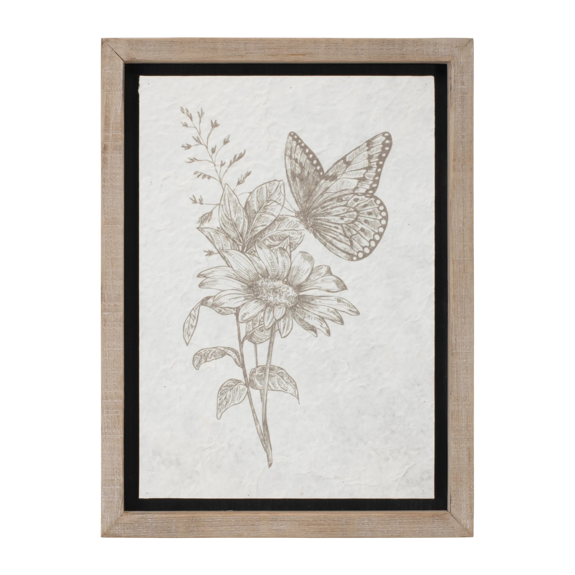 Framed Floral Insect Print (Set of 3) - Image 4