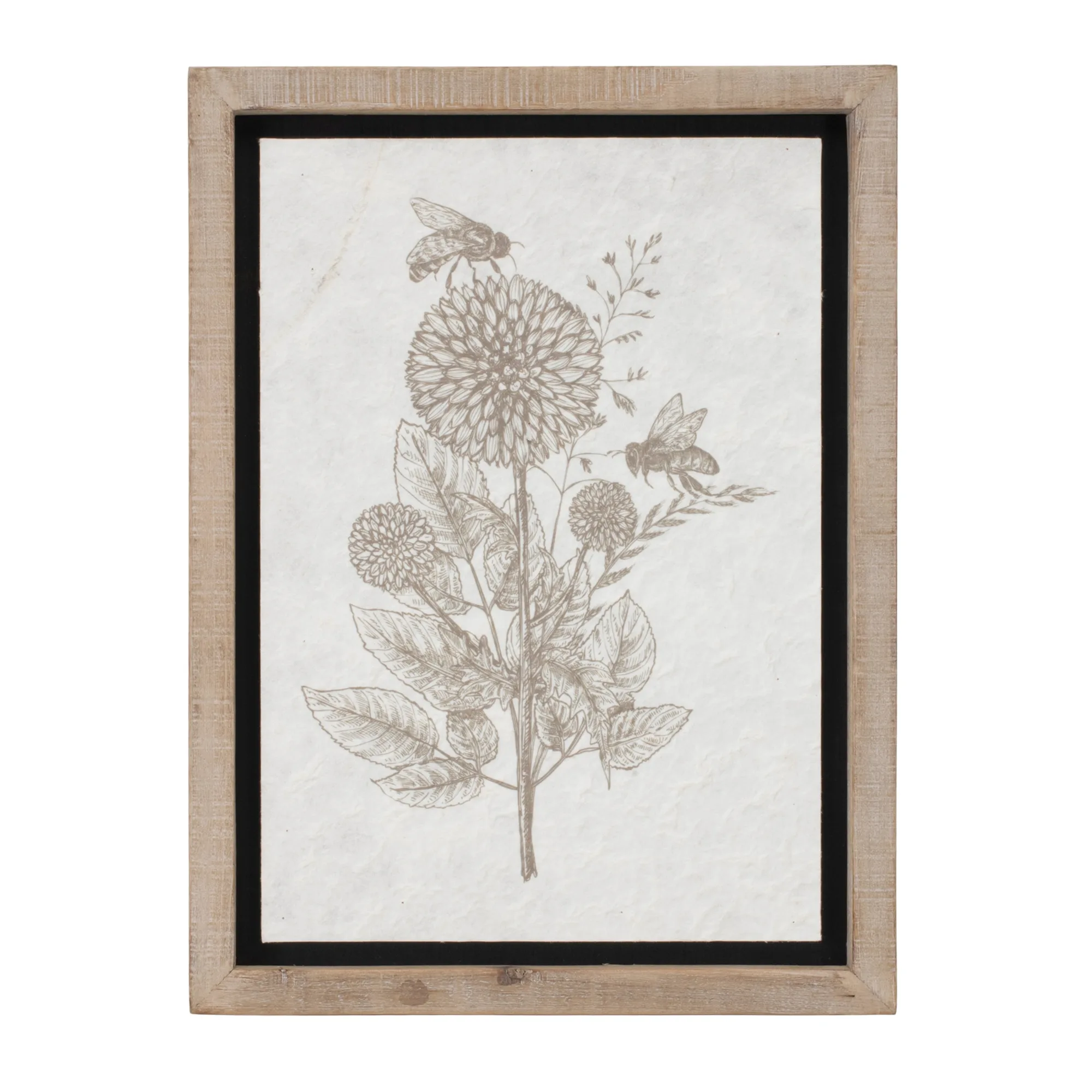Framed Floral Insect Print (Set of 3) - Image 5