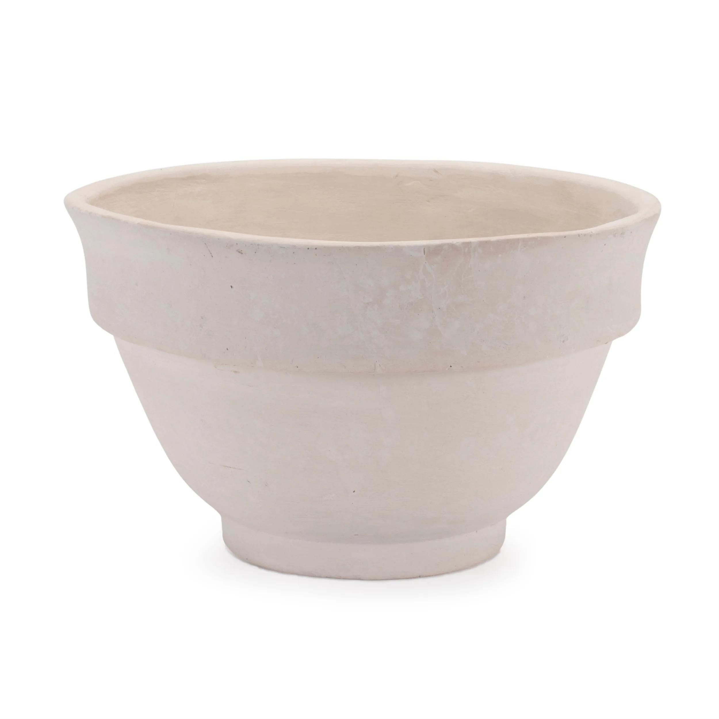 Recycled Paper Chalk Bowl 10"D