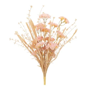 Blush Floral Grass Bush (Set of 2)