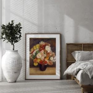 Auguste Renoir - Bouquet of Chrysanthemums