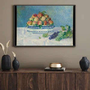 Auguste Renoir - Still Life with Peaches and Grapes