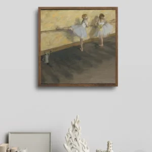 Edgar Degas - Dancers Practicing at the Barre
