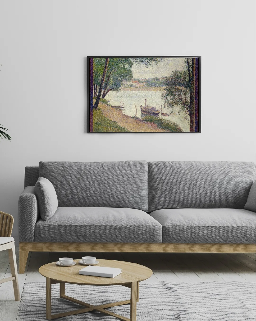 Georges Seurat - Gray Weather, Grande Jatte