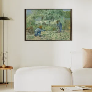 Vincent van Gogh - First Steps, after Millet